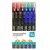 Kit com 12 Marcadores Permanentes Ponta Ultra Fina - loja online