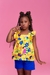 Conjunto menina amarelo - comprar online