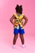 Conjunto menina amarelo