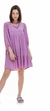 Vestido Amplo com Recortes Coliie