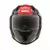 Casco MAC Bass Zorska Negro / Rojo / Brillo