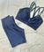 Conjunto compressão bermuda - top Bruna