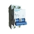 DIJUNTOR DIN BRANCO BIPOLAR 50 AMP.