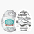 MASTURBADOR MAGICAL KISS II EGG CLOUDY - comprar online