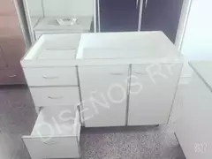 Bajo mesada 1.50 con Aluminio en internet