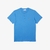 Camiseta Lacoste mascul. de algodão c/ gola Henley com botão - Fiofio Magazine