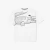 Camiseta masculina Lacoste com estampa de crocodilo - comprar online