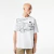 Camiseta masculina Lacoste com estampa de crocodilo