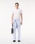 Camisa Polo Masculina Lacoste Slim Fit com jacaré prateado - Fiofio Magazine