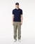 Camisa Polo Masculina Lacoste Slim Fit com jacaré prateado na internet