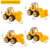 Conjunto de Caminhões Maquinários com Ferramenta | 05 Peças - Loja Express Toys - Brinquedos de alta qualidade