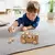 Brinquedo Ônibus Montessori com Bonecos em Madeira na internet