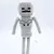 Pelúcias dos personagens do Minecraft na internet
