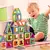 Blocos de Construção Magnéticos Infantil | 100 Peças