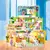Blocos de Construção Mini Shopping com 3 andares