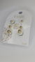 TRIO DE BRINCOS - comprar online