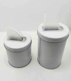 Set Yerbera mas Azucarera color blanco x 5 unid. en internet