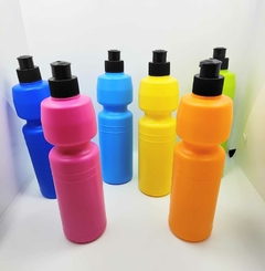 Botellas plasticas 500cc colores surtidos x 20 unidades - comprar online