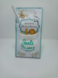 Imagen de Mates personalizados con presentacion x 10 unid.