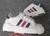 ADIDAS BLANCAS TIRAS AZUL/ROJO BABY