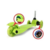 Monopatín Overtech Luces Led Infantil Niños Reforzado - Fabrex