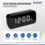 Parlante Portátil BT Radio Reloj Despertador Suono en internet