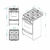 Cocina Escorial Palace Cristal Black Gas Natural - tienda online