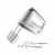 Batidora de Mano Smartlife Blanca 300w - comprar online