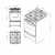 Cocina Escorial Palace Cristal Blanca Gas Natural - tienda online
