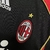 Camisa Retrô Milan 2006/2007 Uniforme Third Versão Torcedor Masculino Manga Longa- Preto - Manto Loucura