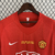Camisa Retrô Manchester United 2007/2008 Uniforme Home Versão Torcedor Masculino Manga Longa Final Champions League- Vermelho - comprar online