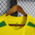 Camisa Retrô Brasil 2002 Uniforme Home Versão Torcedor Masculino - Amarelo e verde na internet