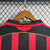Camisa Retrô Milan 2006/2007 Uniforme Home Versão Torcedor Masculino Manga Longa- Vermelha e Preta - loja online