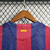 Camisa Retrô Barcelona 2014/2015 Uniforme Home Versão Torcedor Masculino - Grená e Azul - Manto Loucura