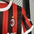 Camisa AC Milan 24/25 Uniforme Versão Torcedor Masculino - Vermelho e Preto - loja online