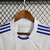 Camisa Retrô Real Madrid 2010/2011 Home - Versão Torcedor Manga Curta - Branco e Azul - Manto Loucura