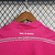 Camisa Retrô Real Madrid 2014/2015 Away - Versão Torcedor Manga Curta - Rosa - loja online