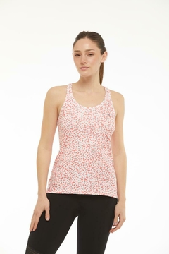 Musculosa print dry calado