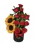 Bouquet Girasol y rosas.