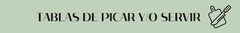 Banner de la categoría Tablas de Picar y/o Servir 