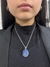 Collar cuarzo azul