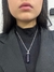 Collar turmalina negra en punta