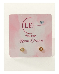 Brinco Ponto de Luz – Banhado a Ouro 18k