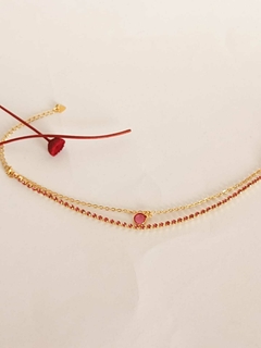 Pulseira duo rose
