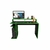 Escritorio Gamer Mesa Pc Playstation Xbox Tables 3047 Color Negro Filos Verde
