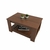 Mesa Tables Ratona De Living Melamina 68 X 45 X 36 CAOBA TABACO - comprar online