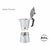 CAFETERA ALUMINIO PULIDO TIPO ITALIANA 9 TAZAS M003 - tienda online