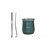 Set En Caja Mate/Bombilla Hudson Vaso Acero VERDE - MAXI HOME