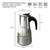 Cafetera Italiana 6 Tazas Hudson Acero Inox Induccion - comprar online