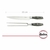SET DE CUCHILLO LÍNEA BBQ CON TENEDOR TIPO TRINCHA MANGO MADERA - comprar online